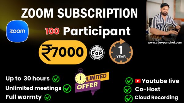 zoom subscription 100 participent - Image 2